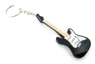 Brelok gitara elektryczna czarna SGK-0031