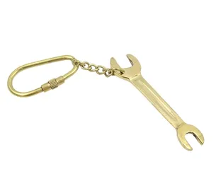 Brelok Klucz Majstra KRT30 z mosiądzu, złoty