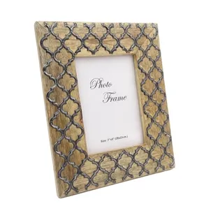 Drewniana ramka na zdjęcia A-1155 koniczynka marokańska 13 x 18 cm