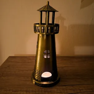 Figurka latarnia morska – świecznik na tealight 18,5 cm LT