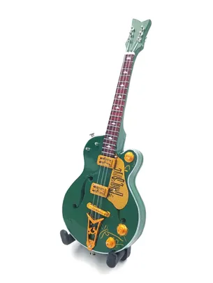 Mini gitara 15,5 cm BMG-007 w stylu Bono – model kolekcjonerski