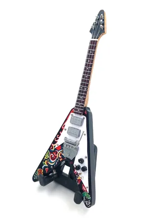 Mini gitara 15,5 cm Jimmy Hendrix BMG-014 – kolekcjonerska