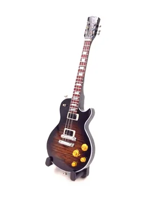 Mini gitara 15 cm BMG-042 w stylu Slash z drewnianym korpusem