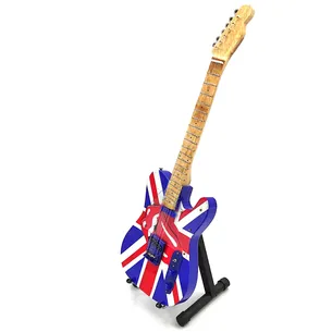 Mini gitara Rolling Stones UK & Tongue MGT-2301B – kolekcjonerska