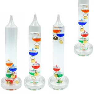 Termometr Galileusza Galileo GA10 – szklany termometr pokojowy 15 cm