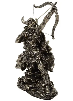 Wiking – figurka dekoracyjna MC-23142 z polyresinu 19,5 cm