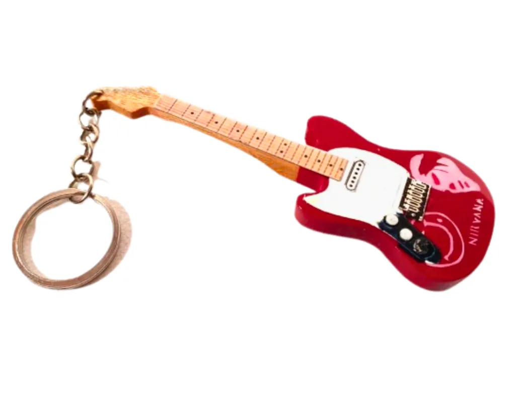 Breloczek gitara w stylu Nirvana Kurt Cobain EGK-1365