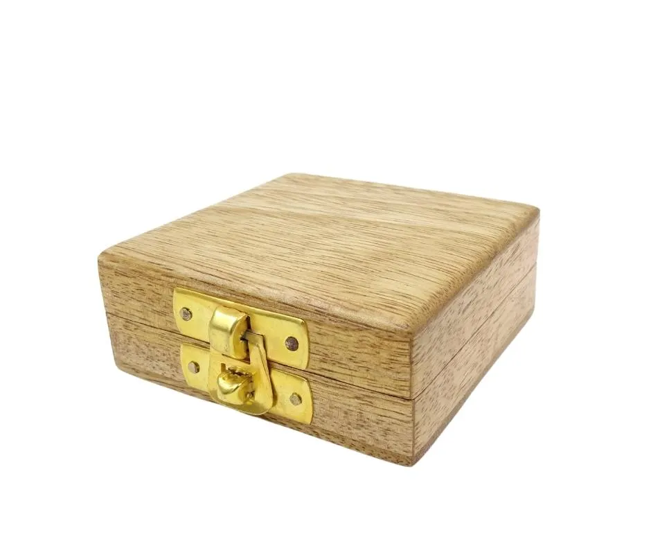 Brelok do kluczy Koło Sterowe BN-2156 w drewnianym pudełku