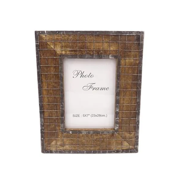 Drewniana ramka na zdjęcia A-1329 13 × 18 cm z drewna mango