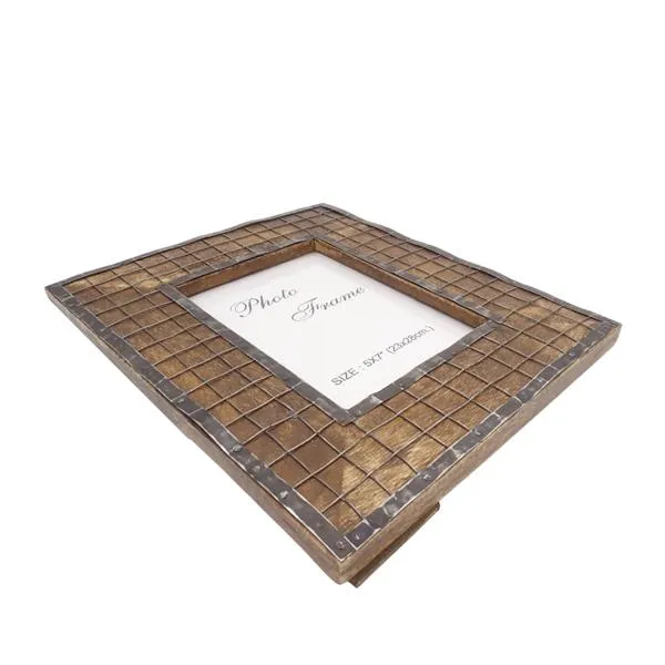 Drewniana ramka na zdjęcia A-1329 13 × 18 cm z drewna mango