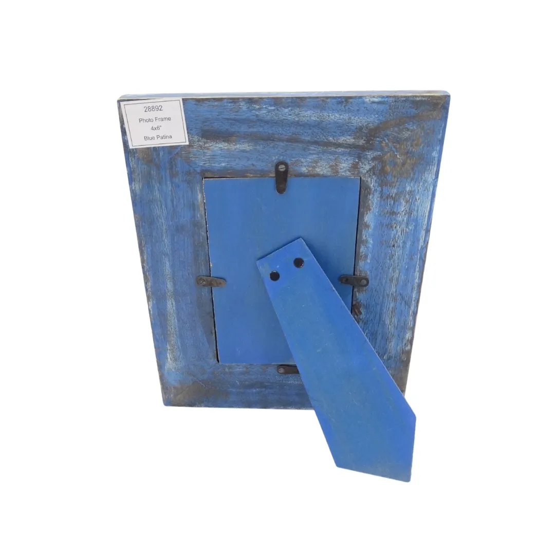 Drewniana ramka na zdjęcia Blue 28892 na fotografię 15x10 cm