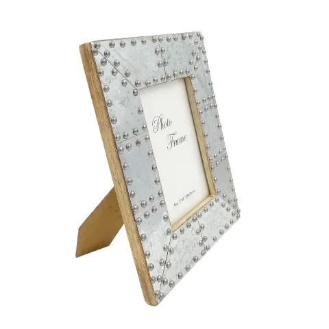 Drewniana ramka na zdjęcia Silver 30159 do zdjęć 18x13 cm