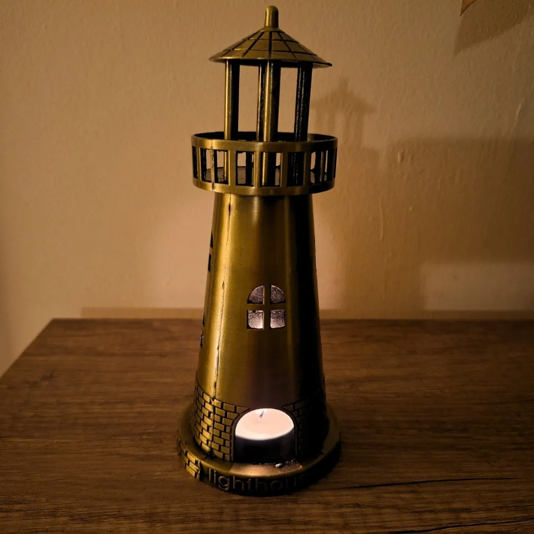 Figurka latarnia morska – świecznik na tealight 18,5 cm LT