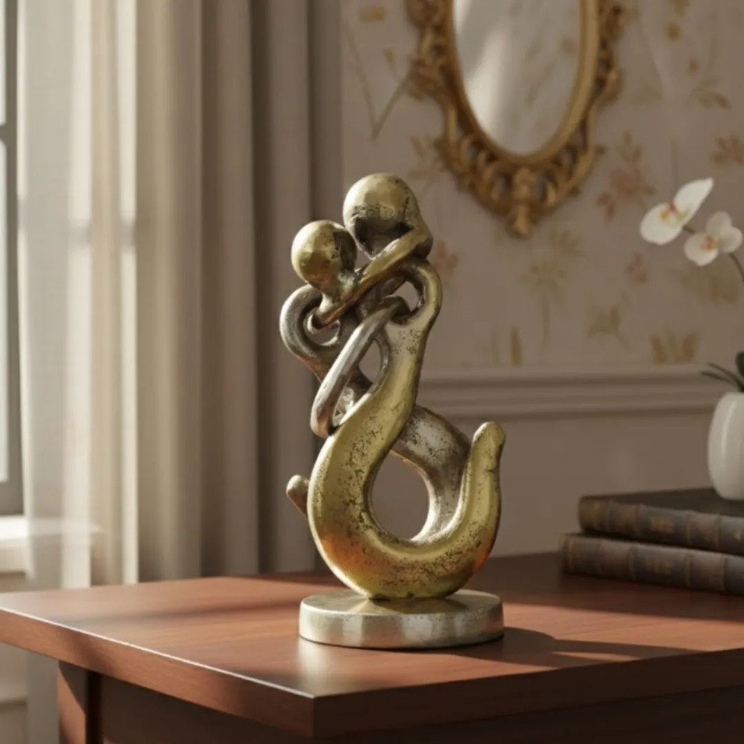 Figurka metalowa zakochana para MT2020 z aluminium