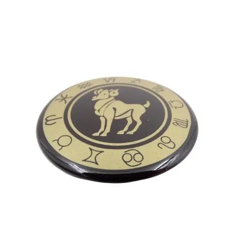 Magnes Baran – znak zodiaku, metal emaliowany