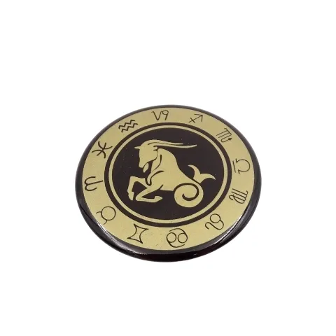 Magnes Koziorożec – znak zodiaku (KOZ), emaliowany metal 6 cm