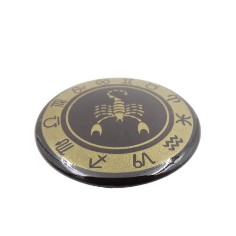 Magnes Skorpion – znak zodiaku, emaliowany metal, 6 cm