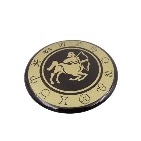 Magnes Strzelec – znak zodiaku, emaliowany metal