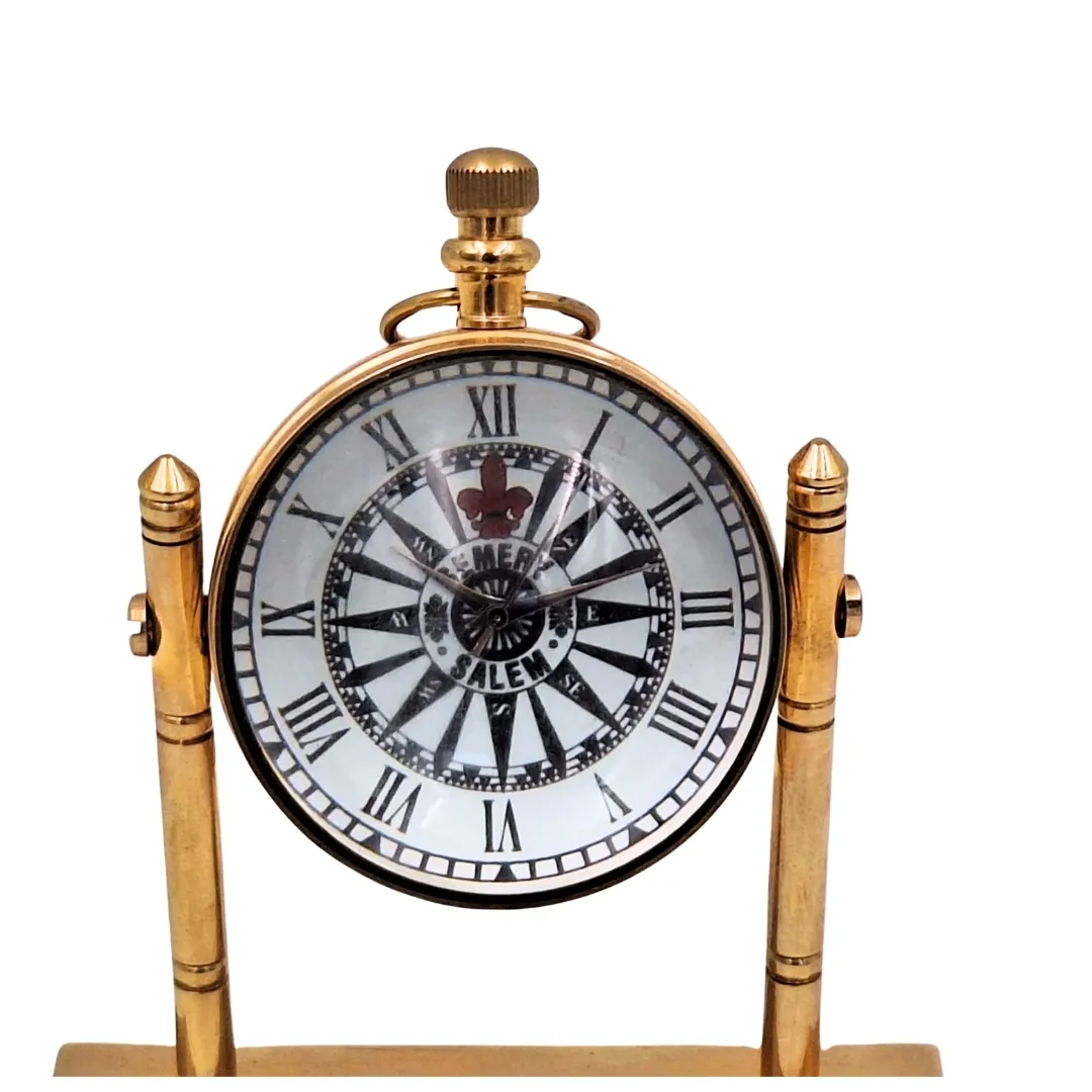 Marynistyczny zegar na biurko z mosiądzu NC2963
