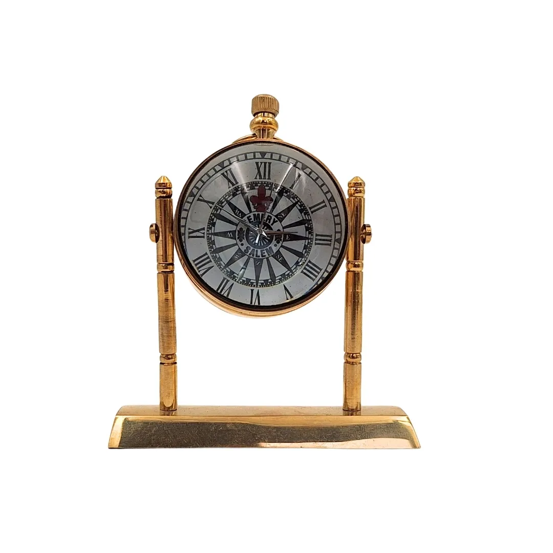 Marynistyczny zegar na biurko z mosiądzu NC2963