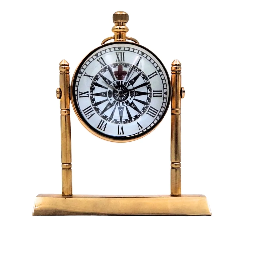 Marynistyczny zegar na biurko z mosiądzu NC2963