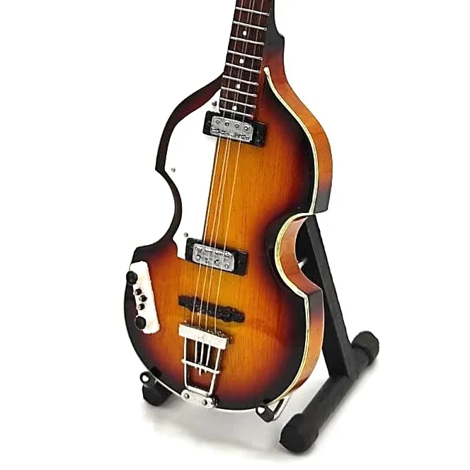 Mini gitara basowa w stylu Paul McCartney The Beatles MGT-2028 1:4