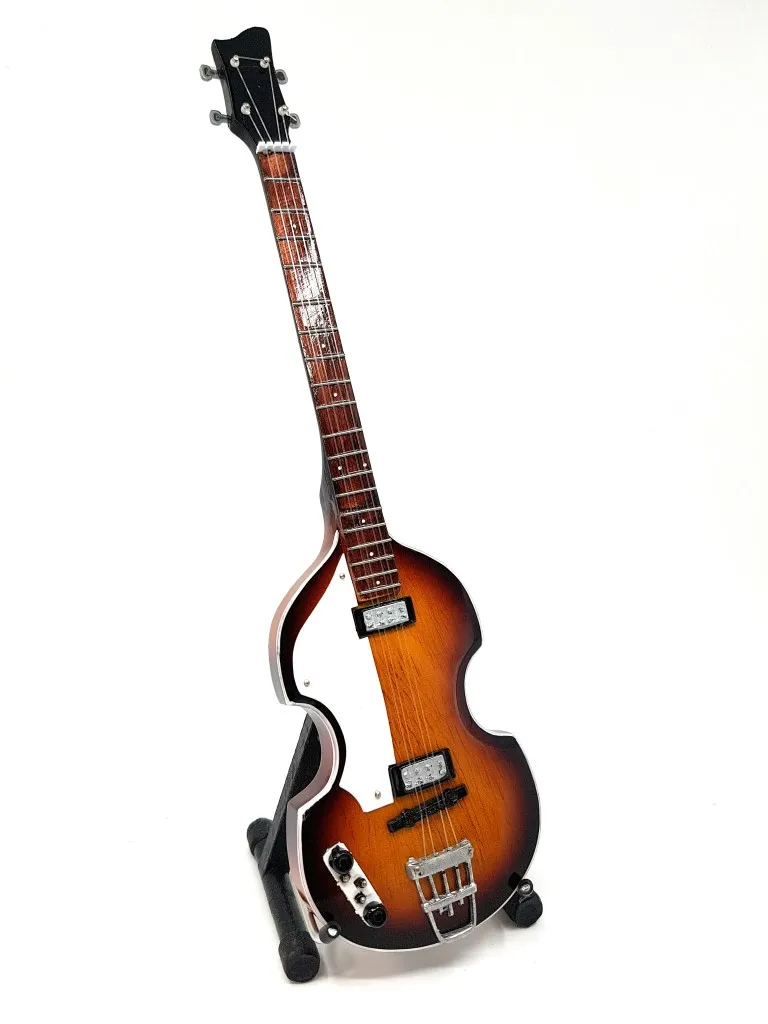 Mini gitara basowa w stylu Paul McCartney The Beatles MGT-2028 1:4