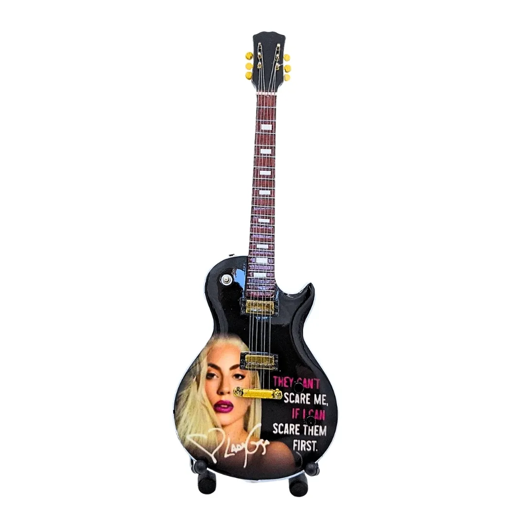 Mini gitara dekoracyjna Lady Gaga SPE-132 (skala 1:4)