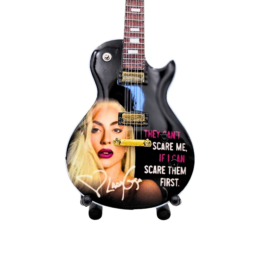 Mini gitara dekoracyjna Lady Gaga SPE-132 (skala 1:4)