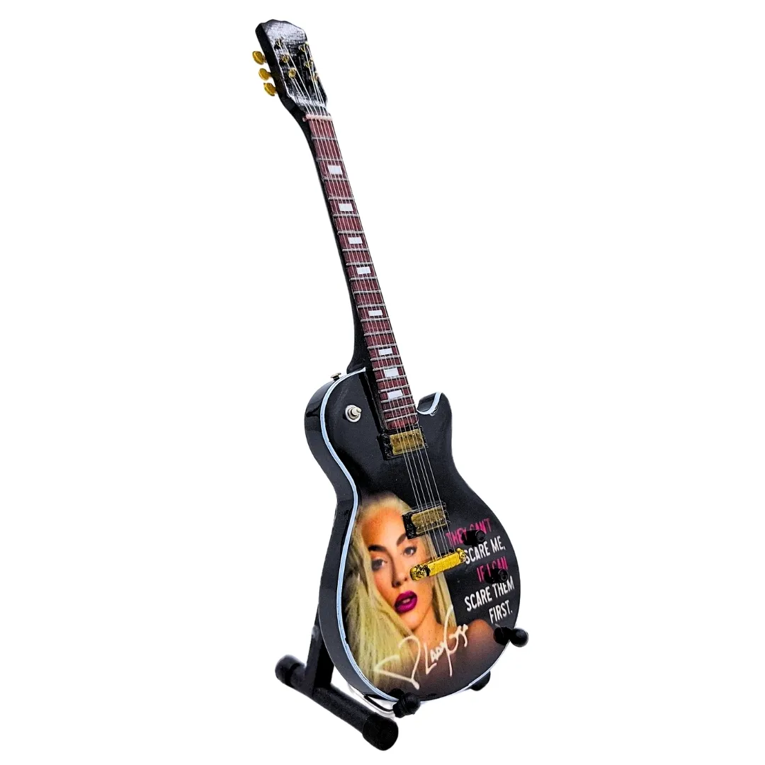 Mini gitara dekoracyjna Lady Gaga SPE-132 (skala 1:4)