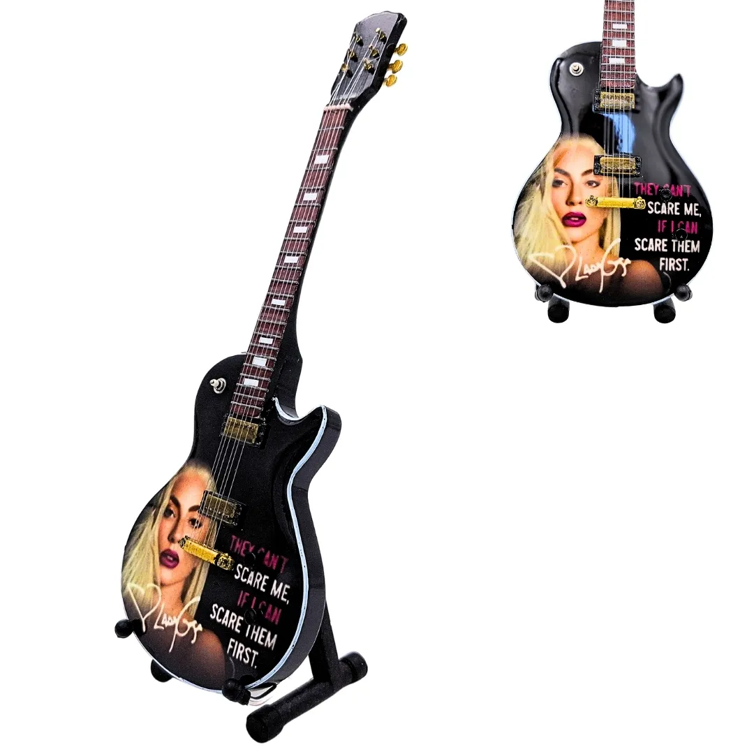 Mini gitara dekoracyjna Lady Gaga SPE-132 (skala 1:4)