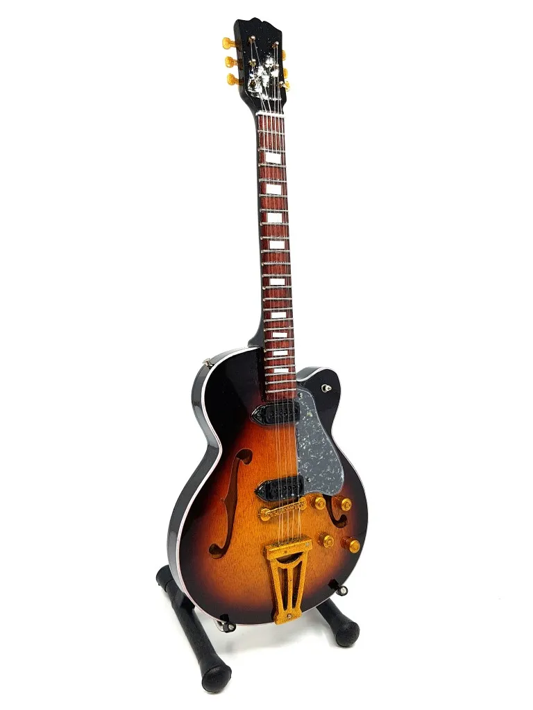 Mini-gitara Elvis Presley 1:4 z drewnianego mahoniu MGT-0857