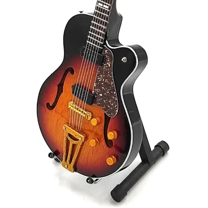 Mini-gitara Elvis Presley 1:4 z drewnianego mahoniu MGT-0857