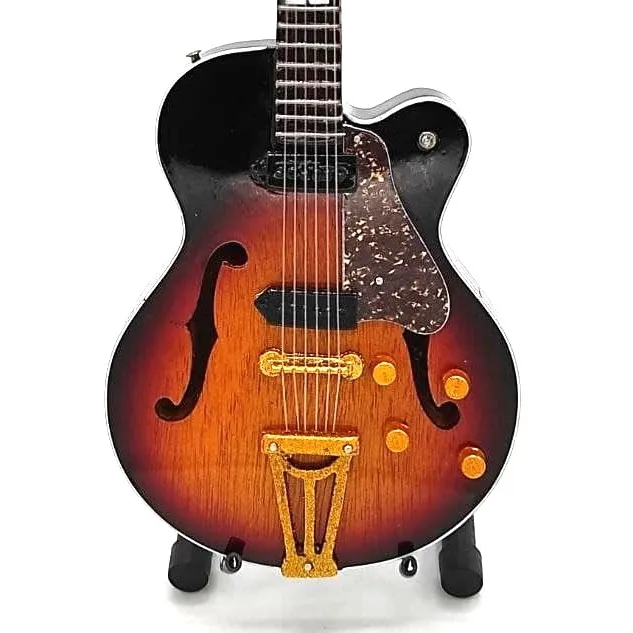 Mini-gitara Elvis Presley 1:4 z drewnianego mahoniu MGT-0857