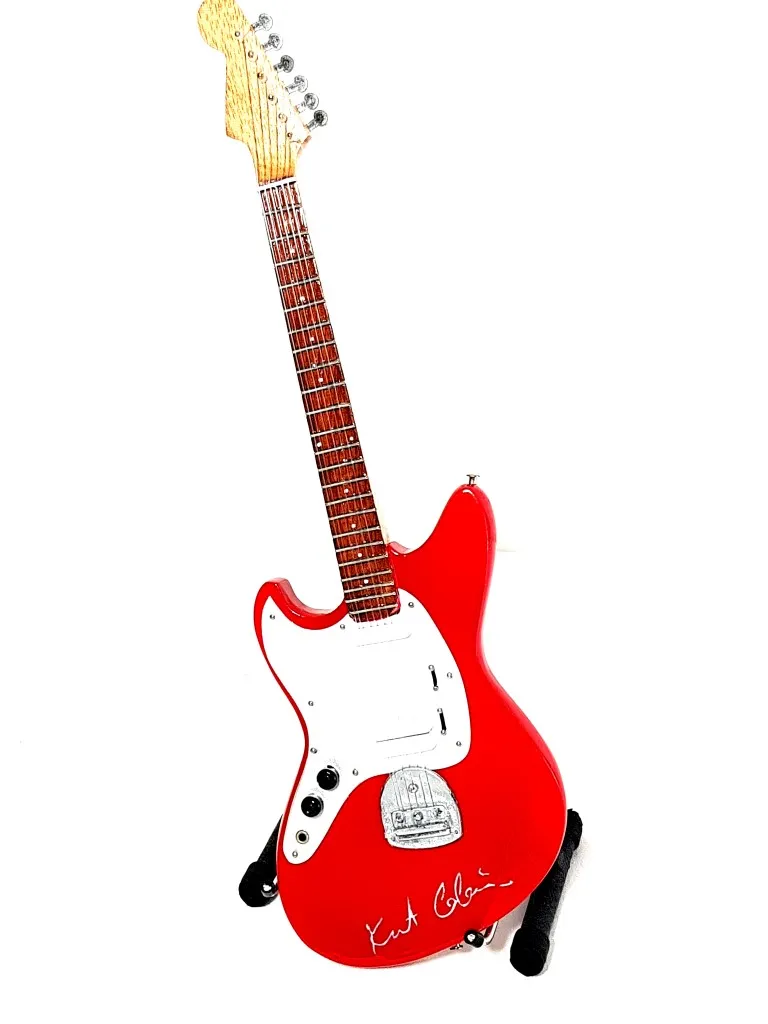 Mini gitara Kurt Cobain Nirvana MGT-0277 skala 1:4
