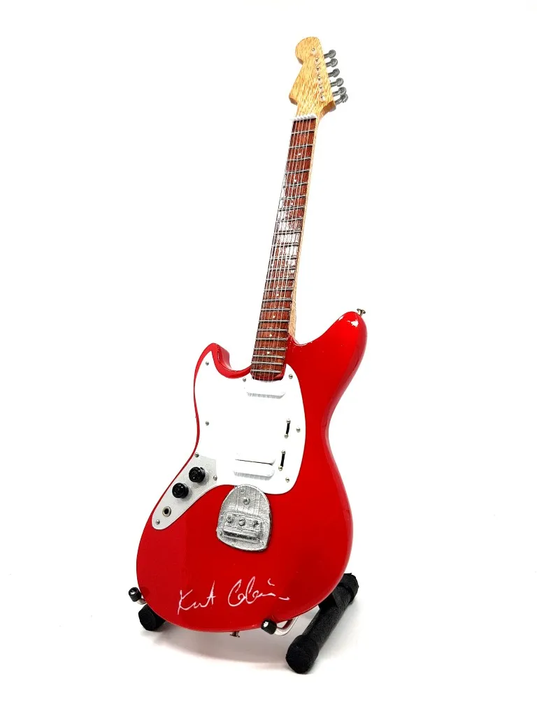 Mini gitara Kurt Cobain Nirvana MGT-0277 skala 1:4