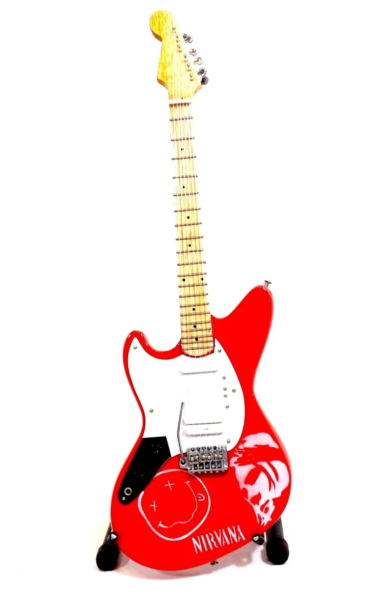 Mini gitara w stylu Nirvany – Curt Cobain – MGT-5753B