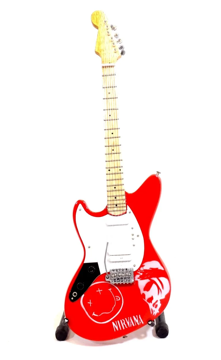 Mini gitara w stylu Nirvany – Curt Cobain – MGT-5753B