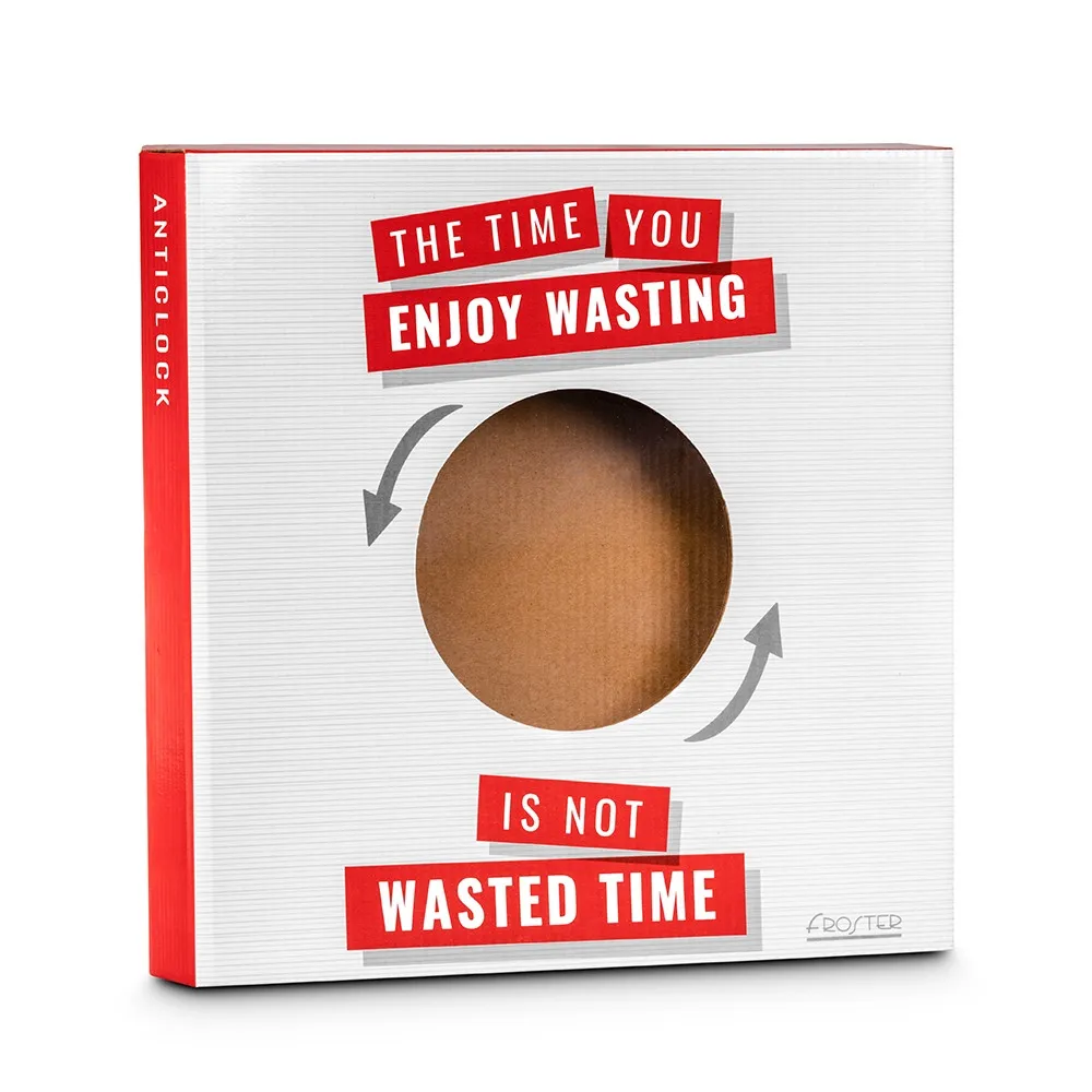 Odmładzający zegar ścienny Froster (HU) – wskazówki wstecz