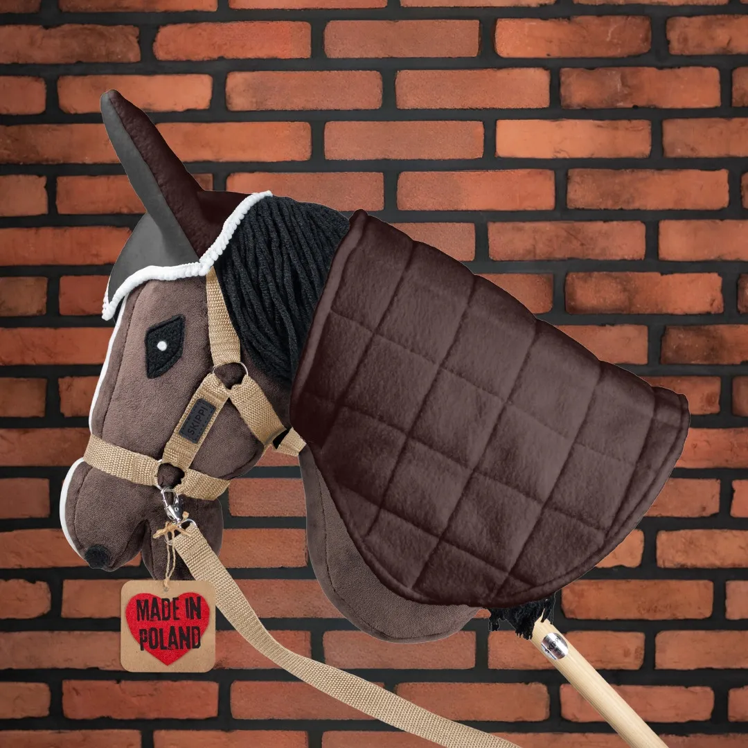 Skippi kantar dla Hobby Horse z wodzami i 2 wymiennymi futerkami – beżowy