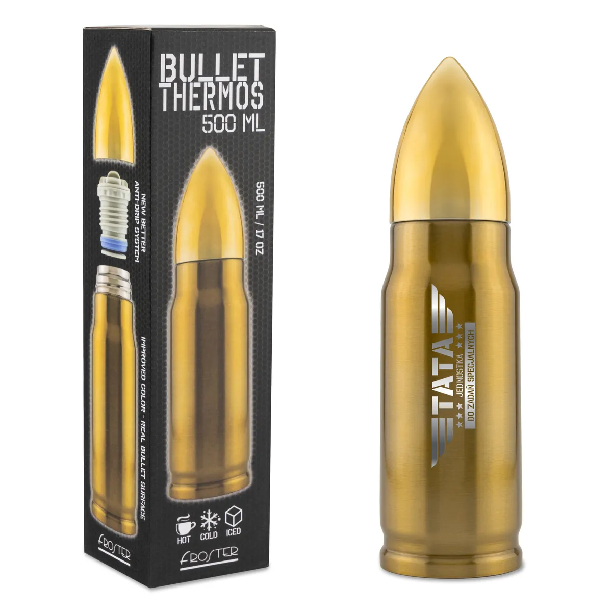 Termos pocisk 500 ml dla Taty Froster – Tata jednostka do zadań specjalnych