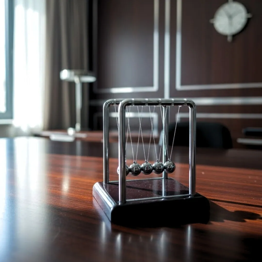 Wahadło Kulki Newtona na biurko – gadżet antystresowy YG002C