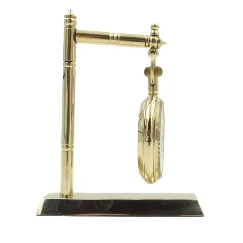 Zegar marynistyczny na biurko NC2126 z mosiądzu